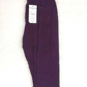 Purple leggings